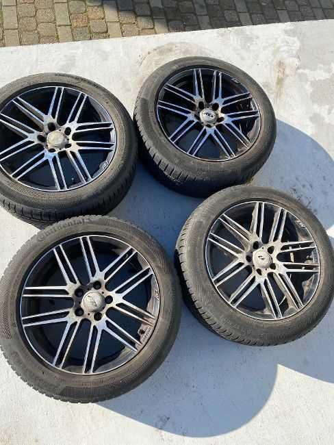 koła zimowe 5x112 225/50 r17 continental