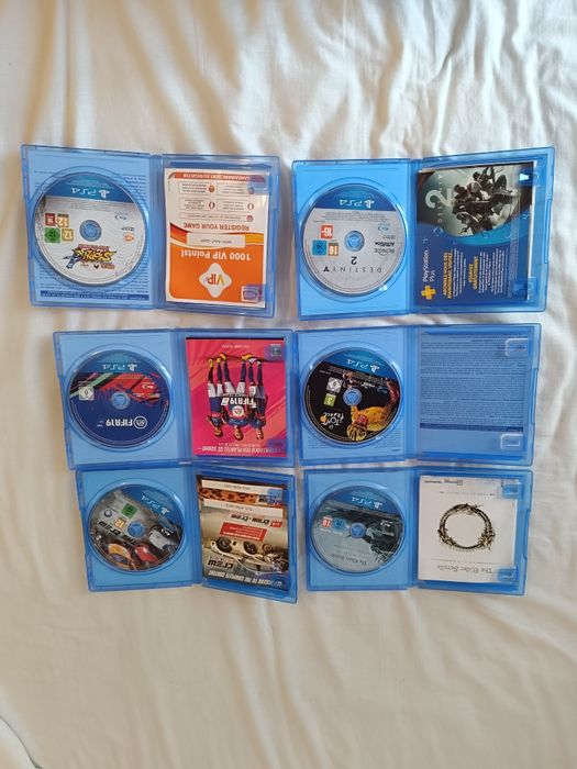Lote de jogos de ps4