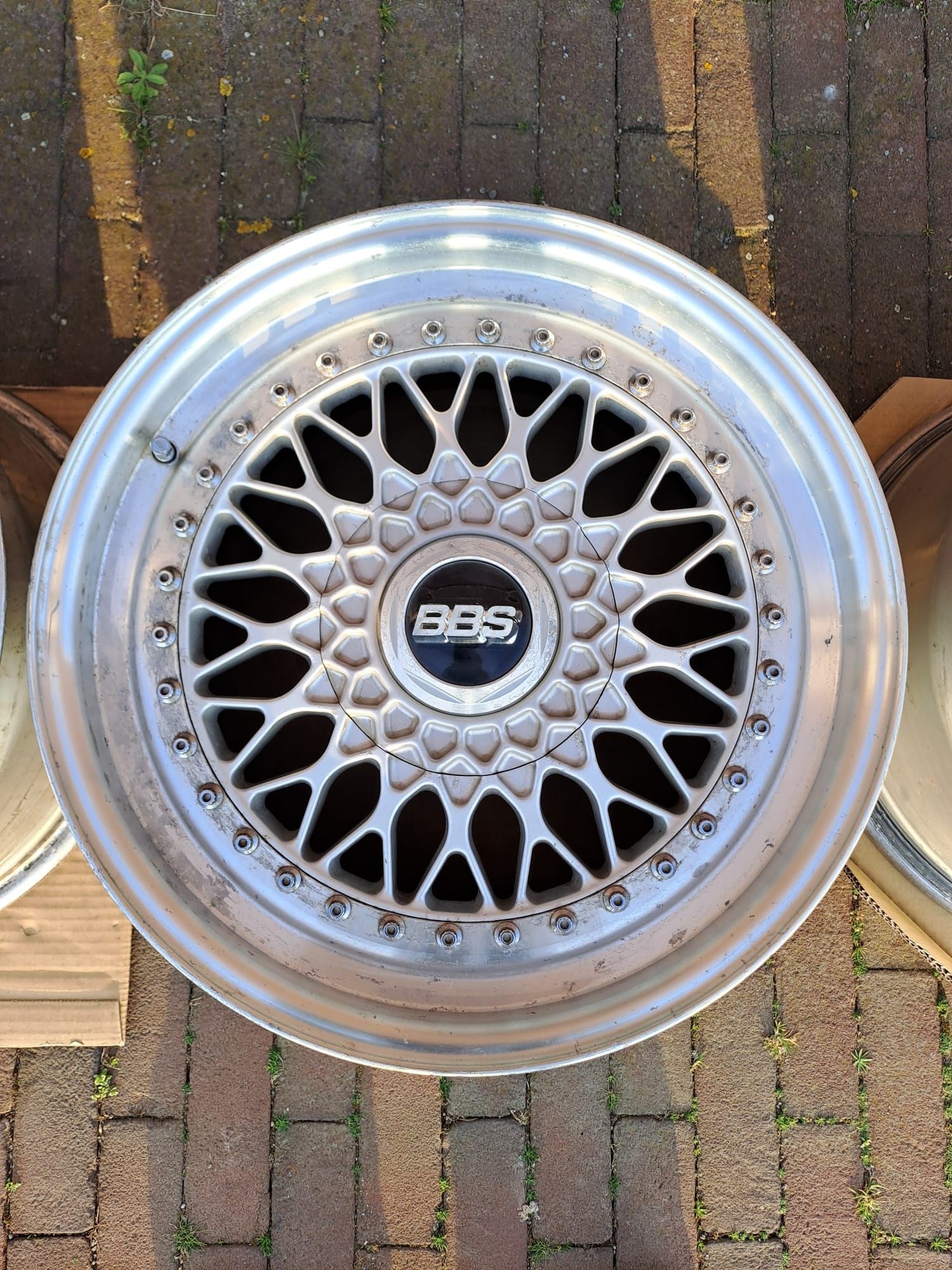 BBS RS 9x17 GTI VR6 3 częściowe E30 M3