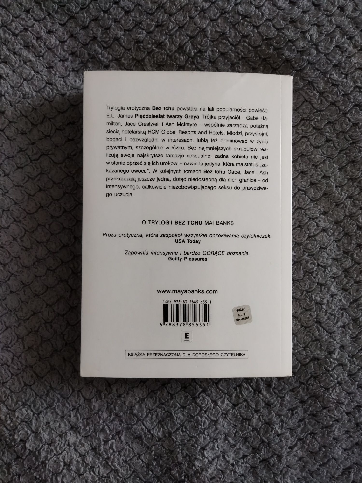 Książka " Szaleństwo zmysłów" Maya Banks