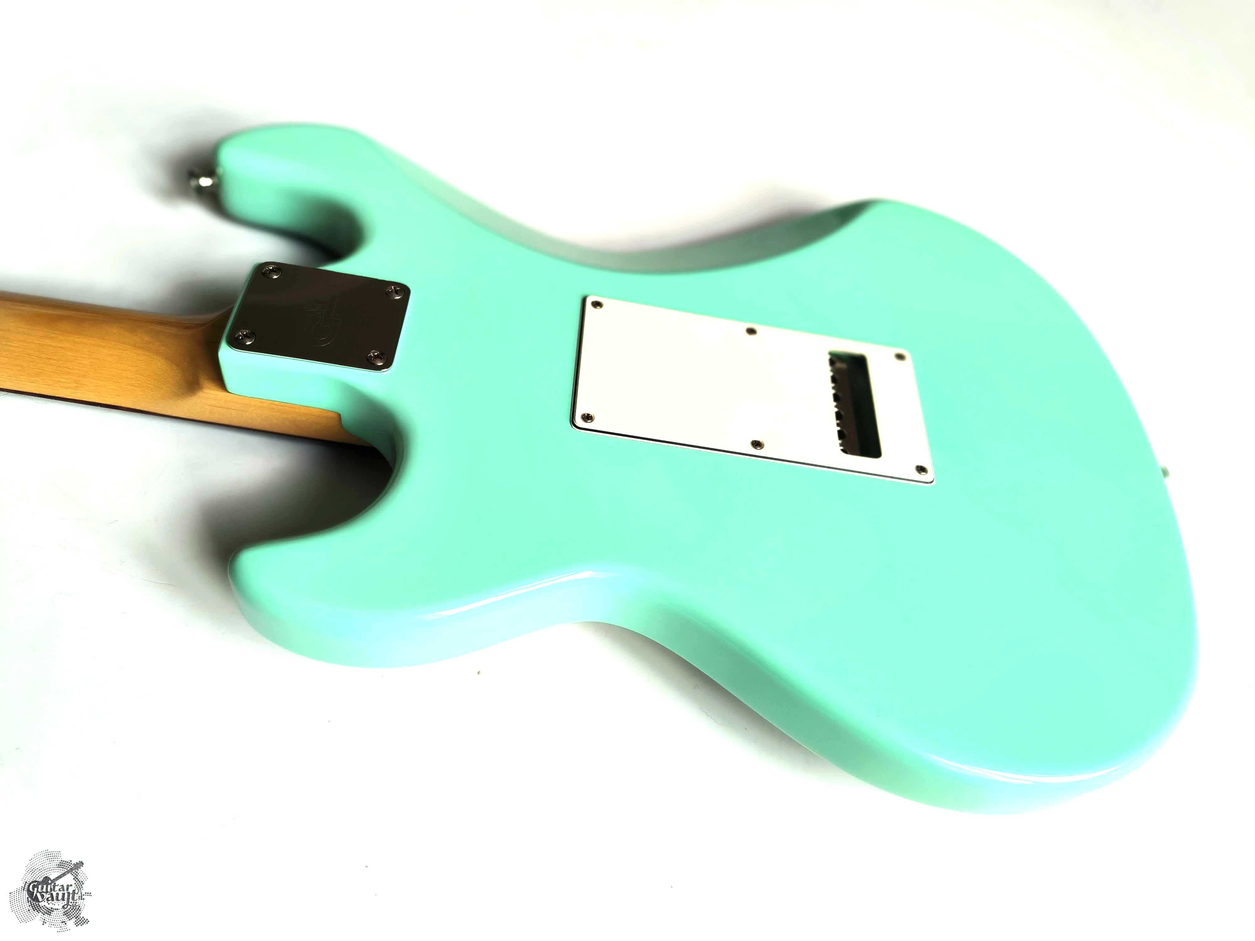$1950 Rare G&L Fullerton Deluxe Skyhawk HH '2019 Surf Green (mint)