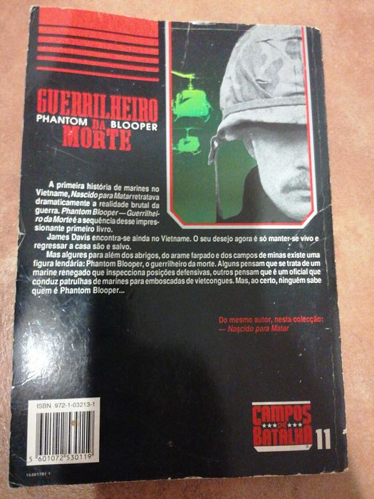 Livro "guerrilheiro da morte"