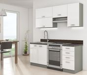 Meble Kuchenne IGA 180cm Kuchnia MDF POŁYSK 3 kolory