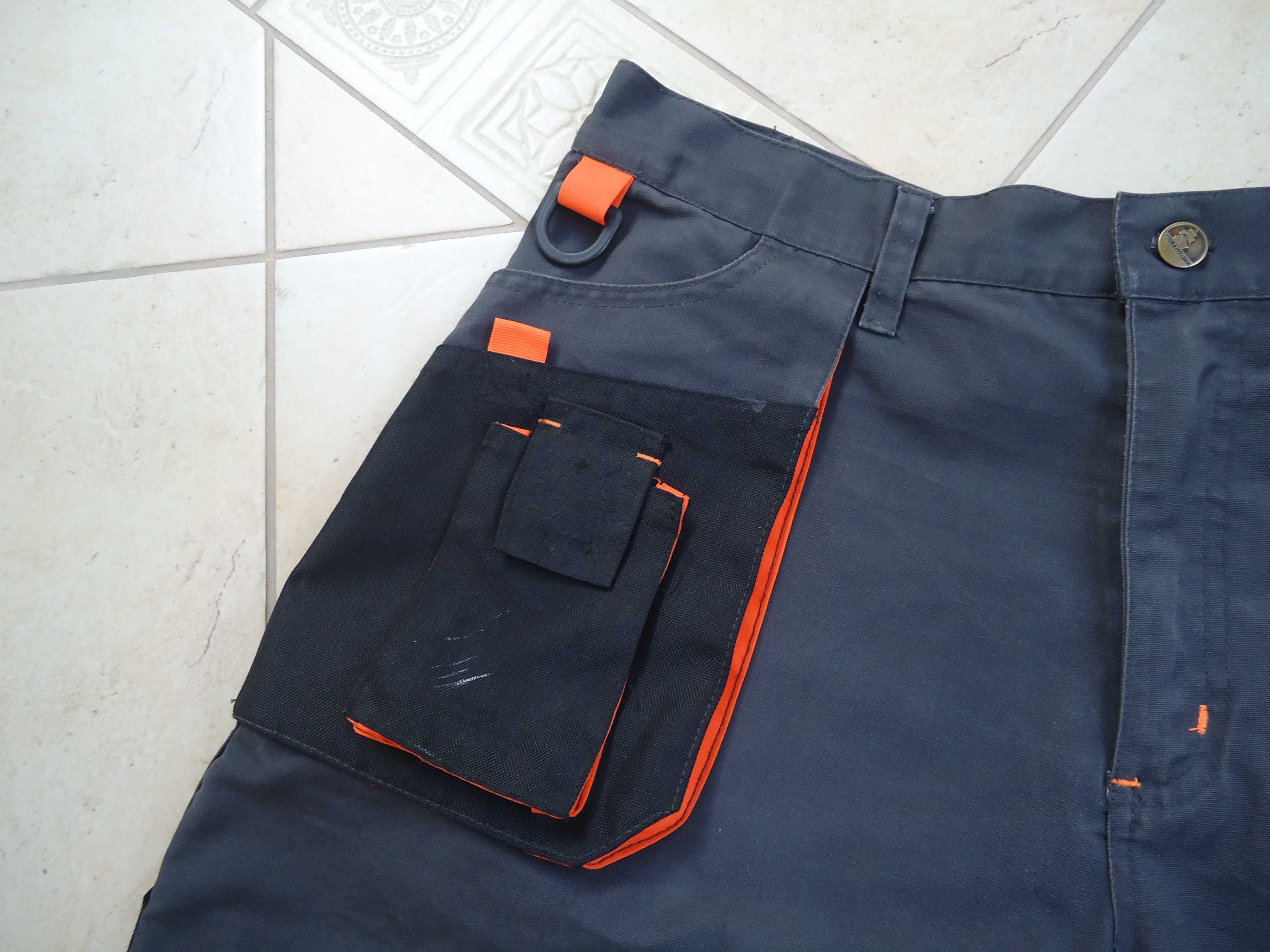 Spodnie spodenki robocze krótkie szorty monterskie Leber Hollman
