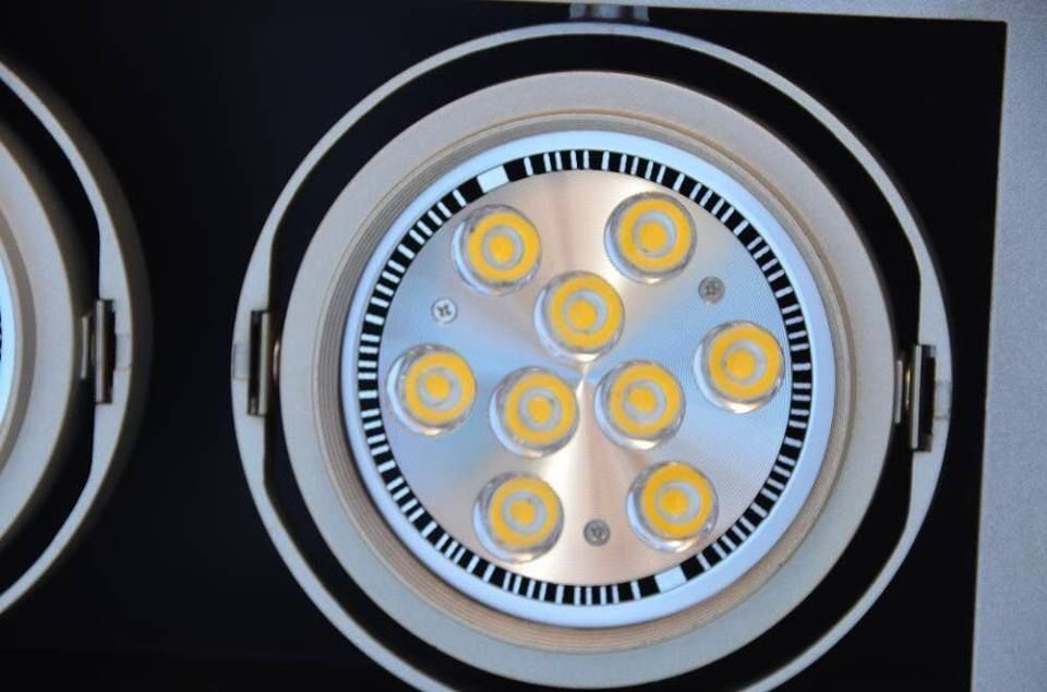 Piękny downlight LUG podwójny LED! Superokazja!