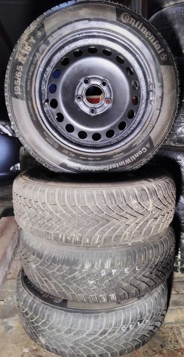 koła zimowe opony 195/65 R15 Opel Zafira B Astra 3 H Vectra C Signum