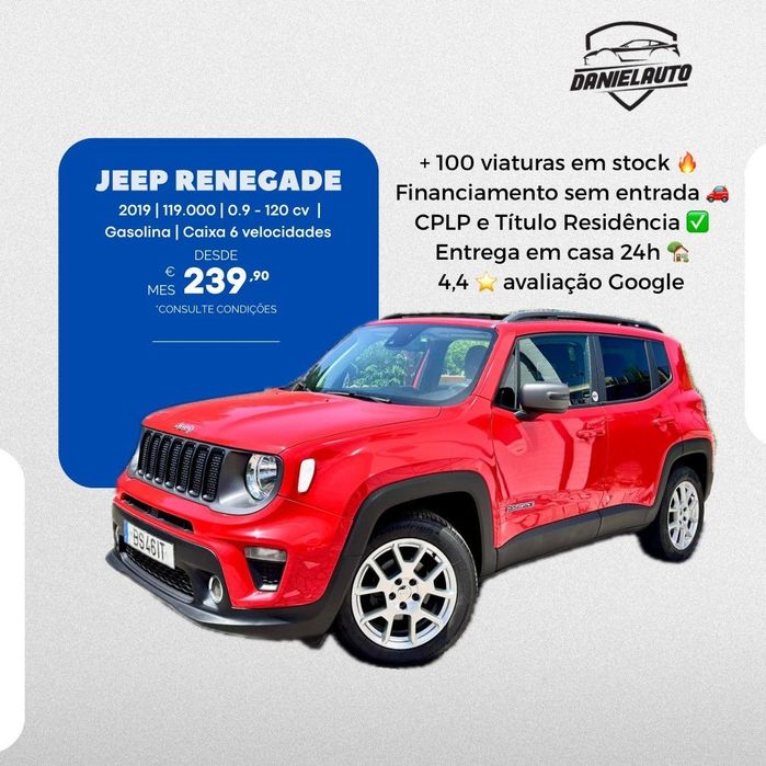 Jeep Renegade 1.0 T 80º Aniversário