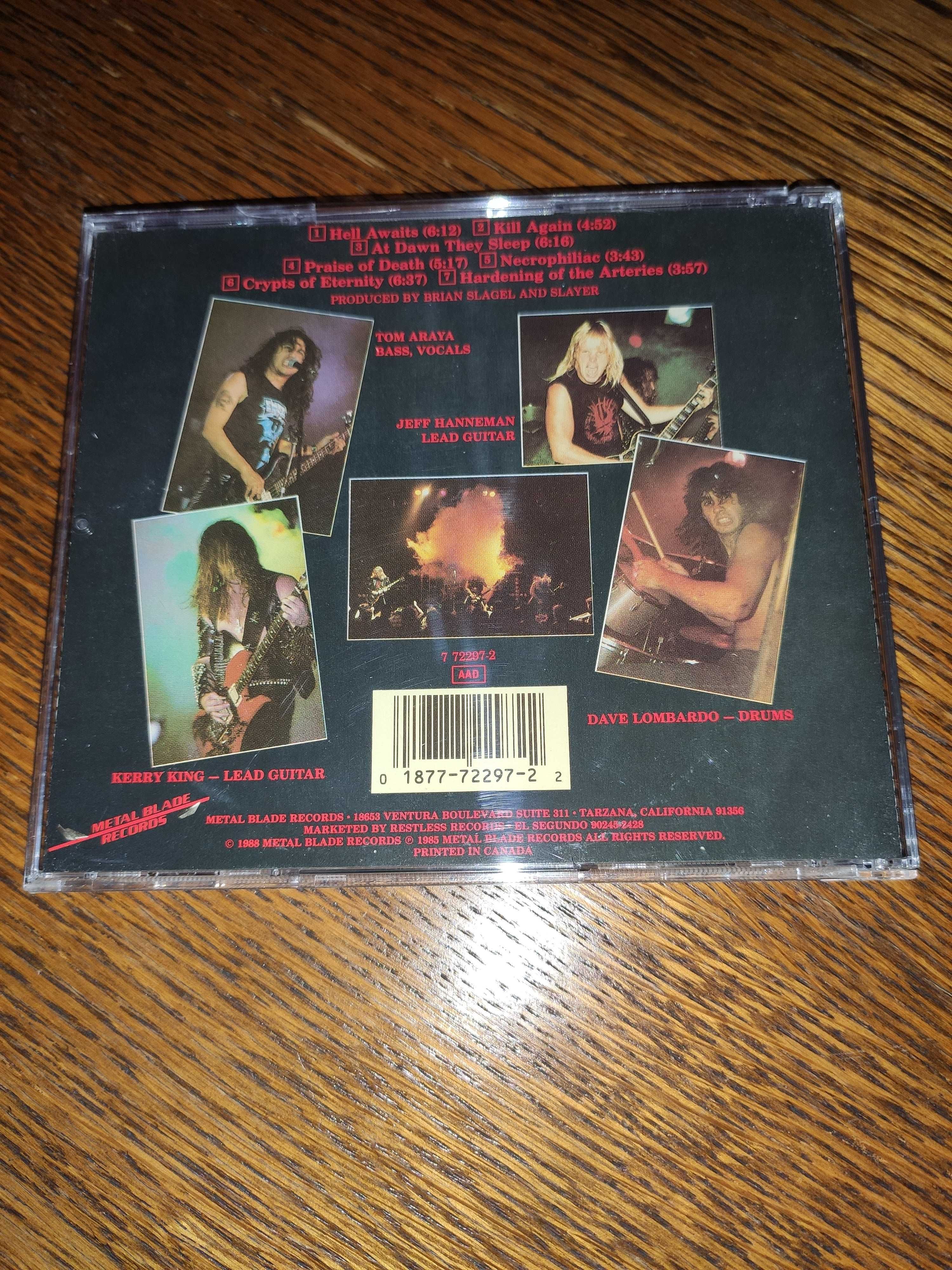Slayer - Hell awaits, CD 1988, USA, Metal Blade