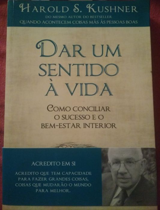 Dar um sentido a vida, de Haroldo S. Kushner
