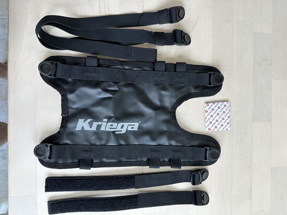 KRIEGA TANK (para US-DRYPACK) Base/Adaptador para Saco Depósito moto