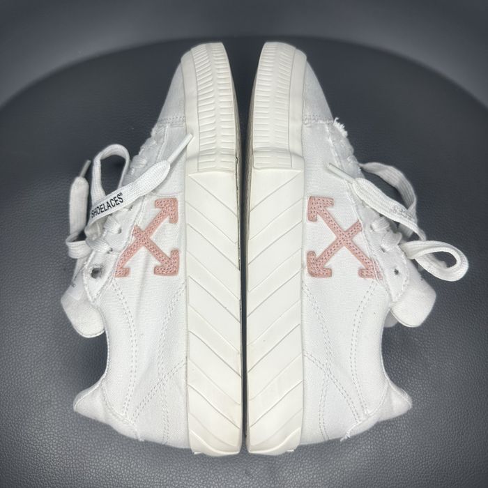 Кроссовки Off-White Vulcanized Eco Canvas Low р.37-38(23.5-24см) ОРИГ!