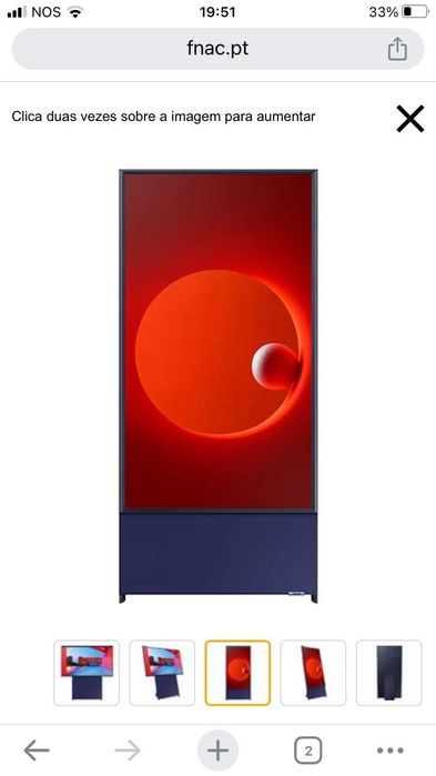 TV Samsung The Sero QE43LS05TA