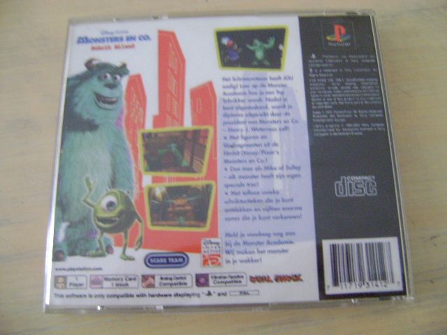 Jogo Psx Monsters Inc. 15.00