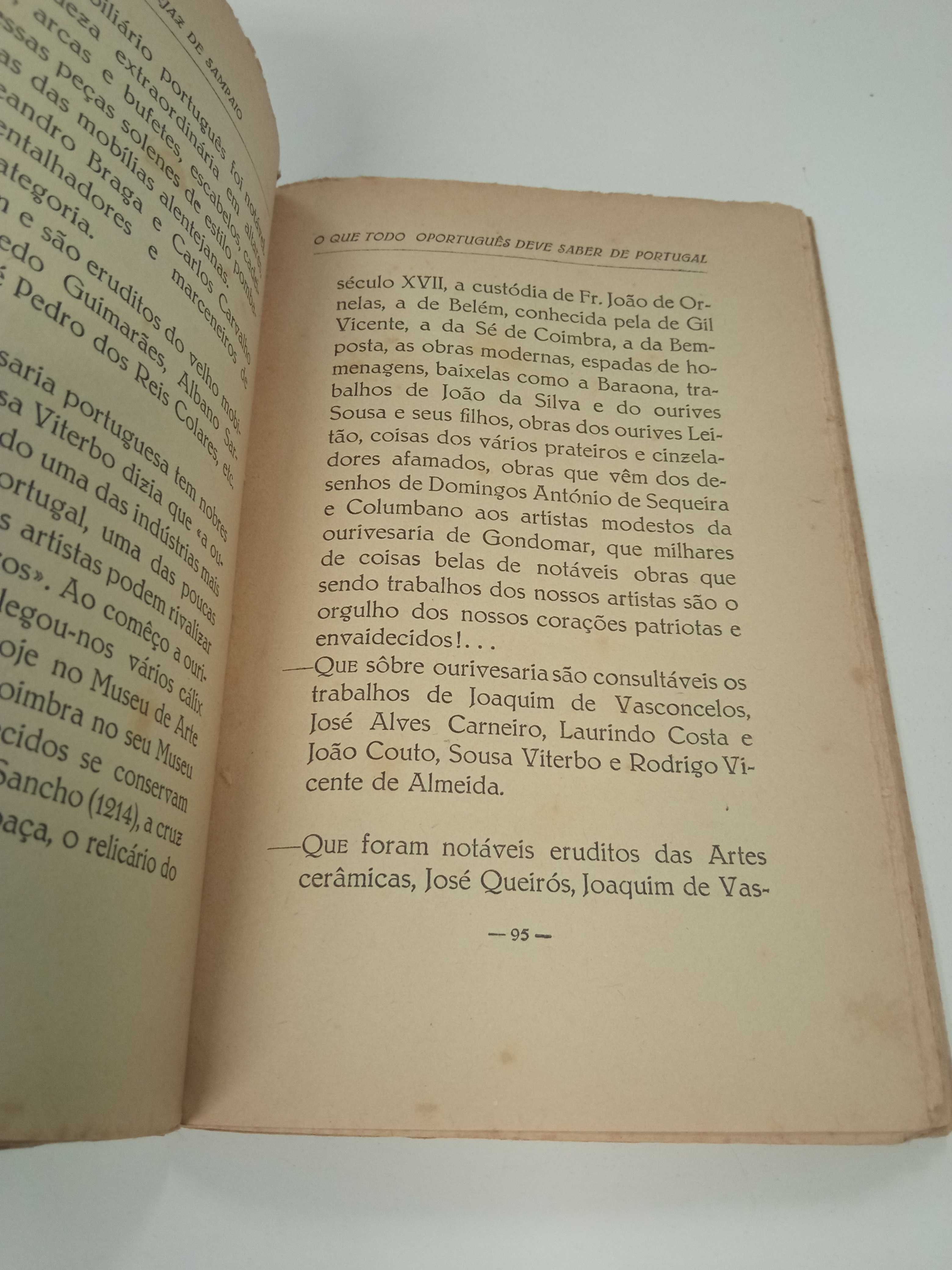 O que todo o Português deve saber de Portugal, Forjaz de Sampaio