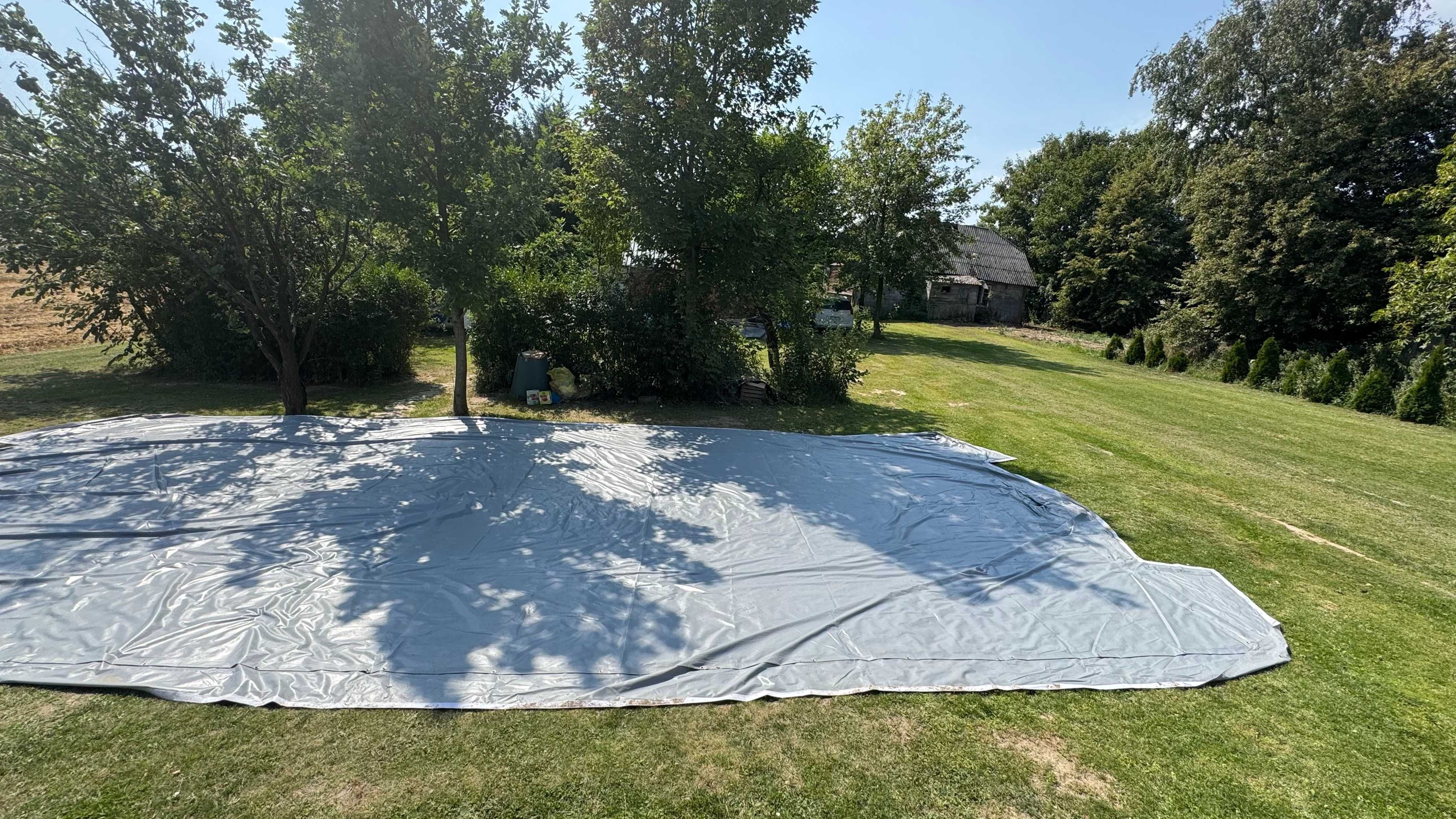 Namiot 6x12m magazynowo-garażowy