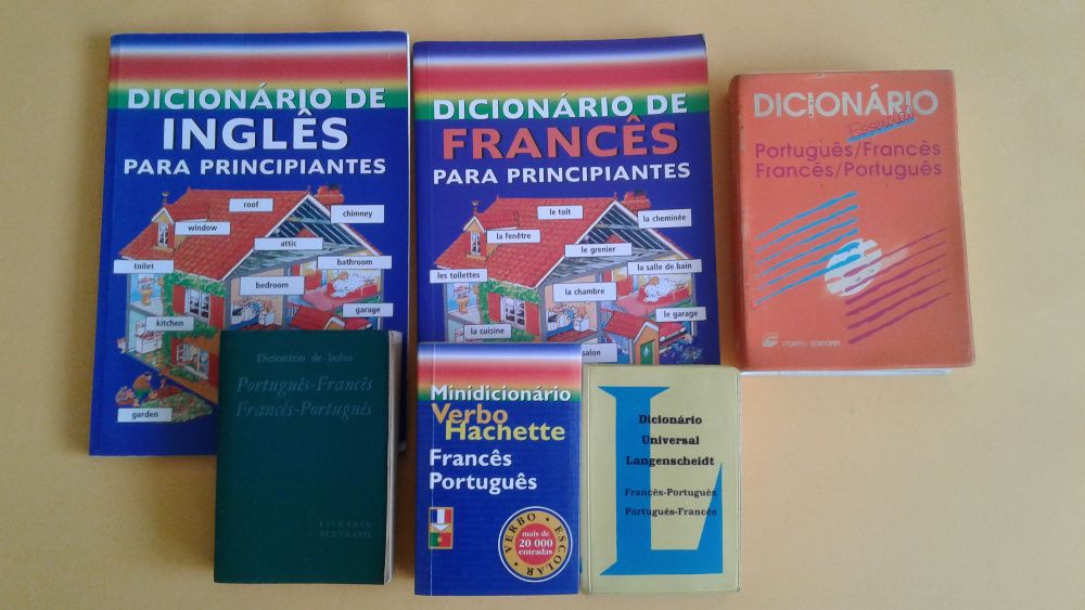 Dicionários de Francês/ Inglês