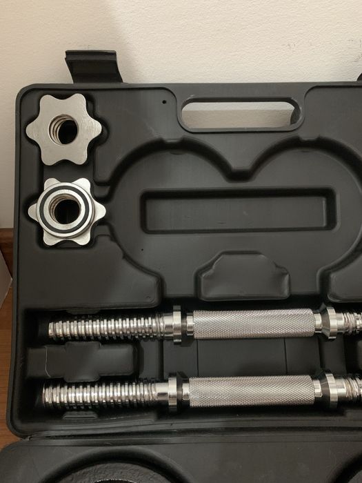 Conjunto de Halteres | Everlast - 18kg (NOVO)