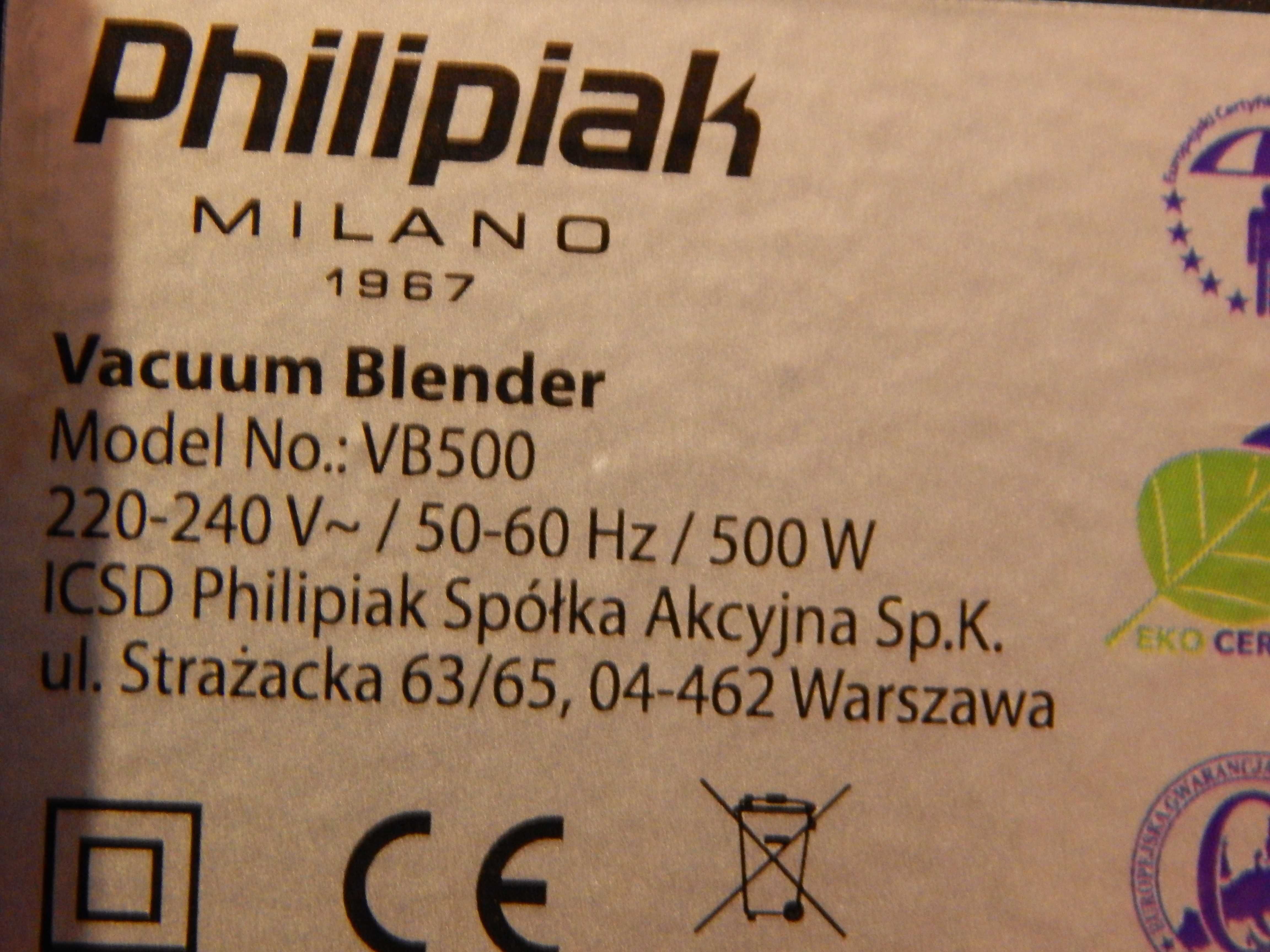 Philipiak Vacuum Blender VB500