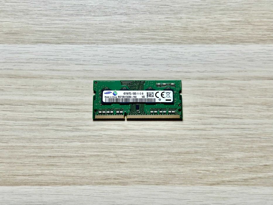 RAM Samsung 4GB DDR3 / DDR3L PC3L 12800S – sprawna / testowana