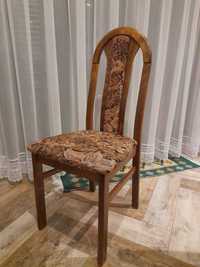 Piękne, stylowe krzesła bukowe, komplet 6 krzeseł, klasyczne