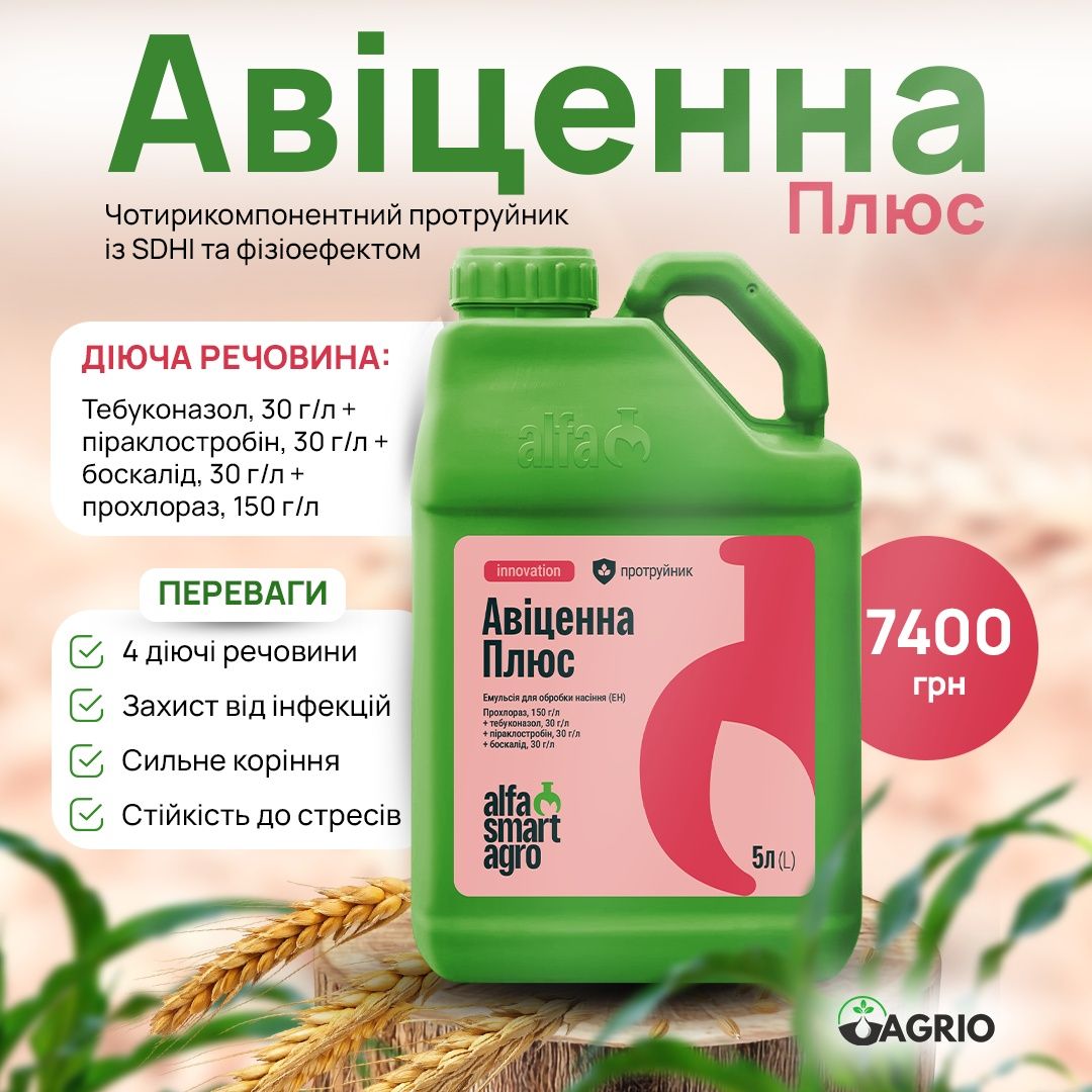 Авіценна Плюс. Фунгіцидний протруйник/протравник
