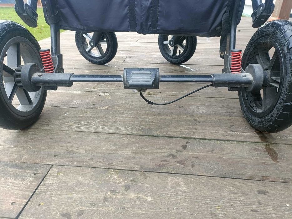 Wózek dziecięcy podwójny DORJAN bliźniaki lub rok po roku