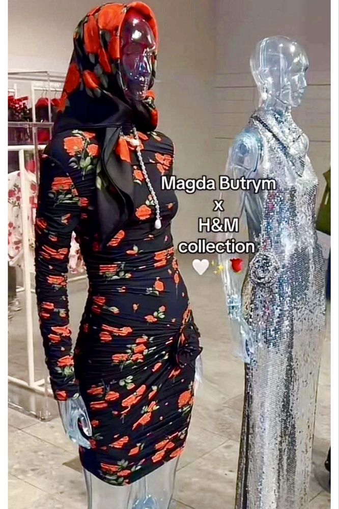 Magda Butrym H&M сукня