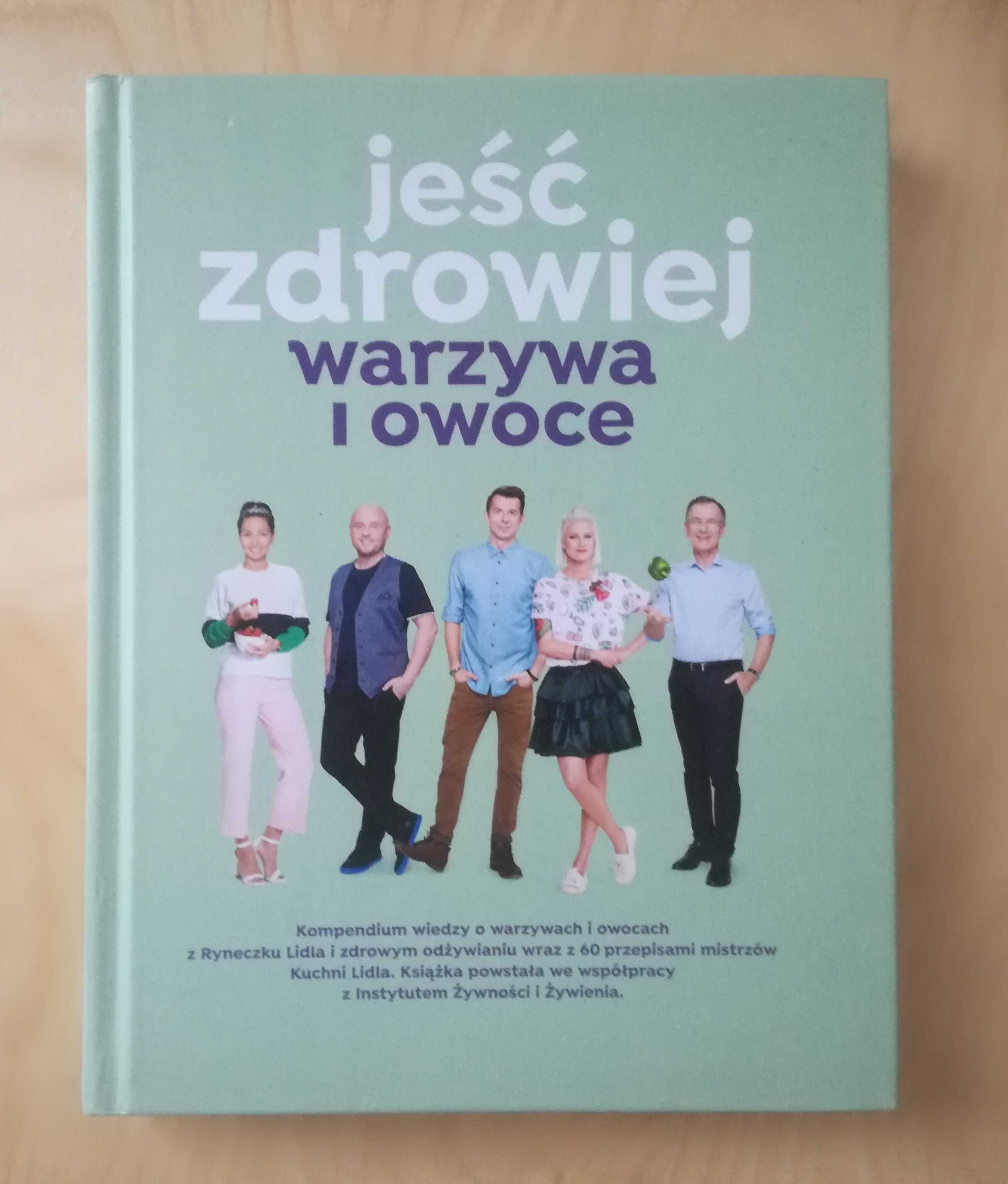 Książki kucharskie Lidl Kuchnia Polska Ryby Cukiernia Warzywa i Owoce