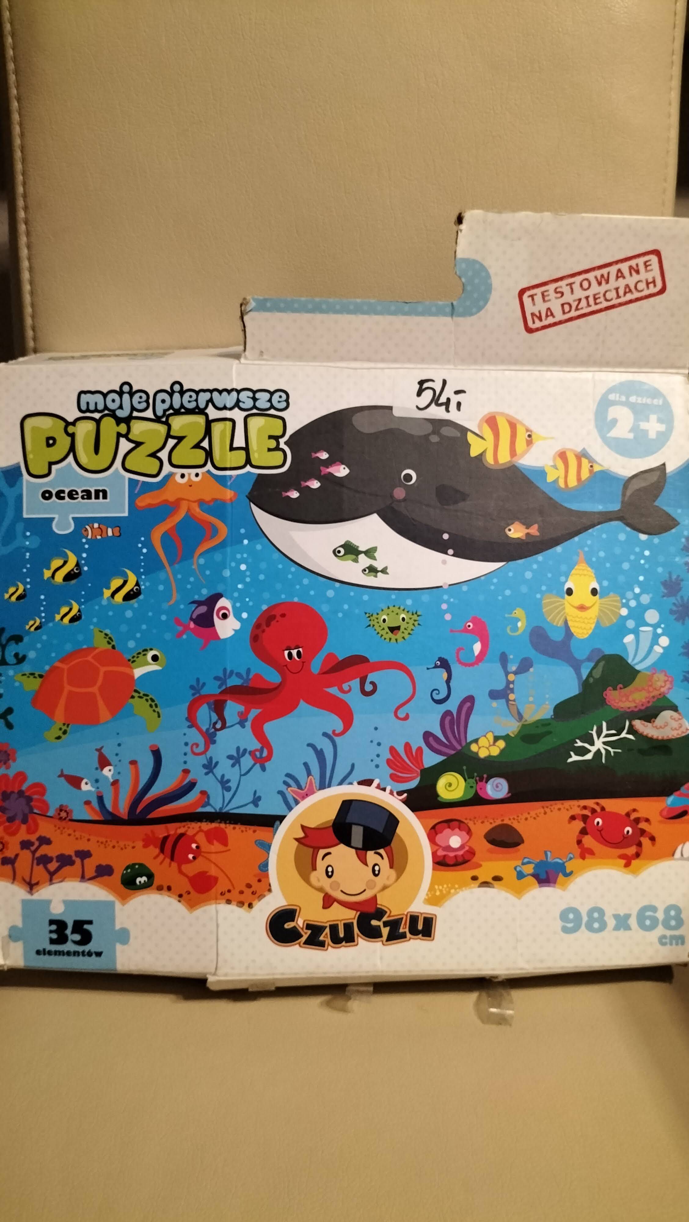 Puzzle dla dzieci Ocean