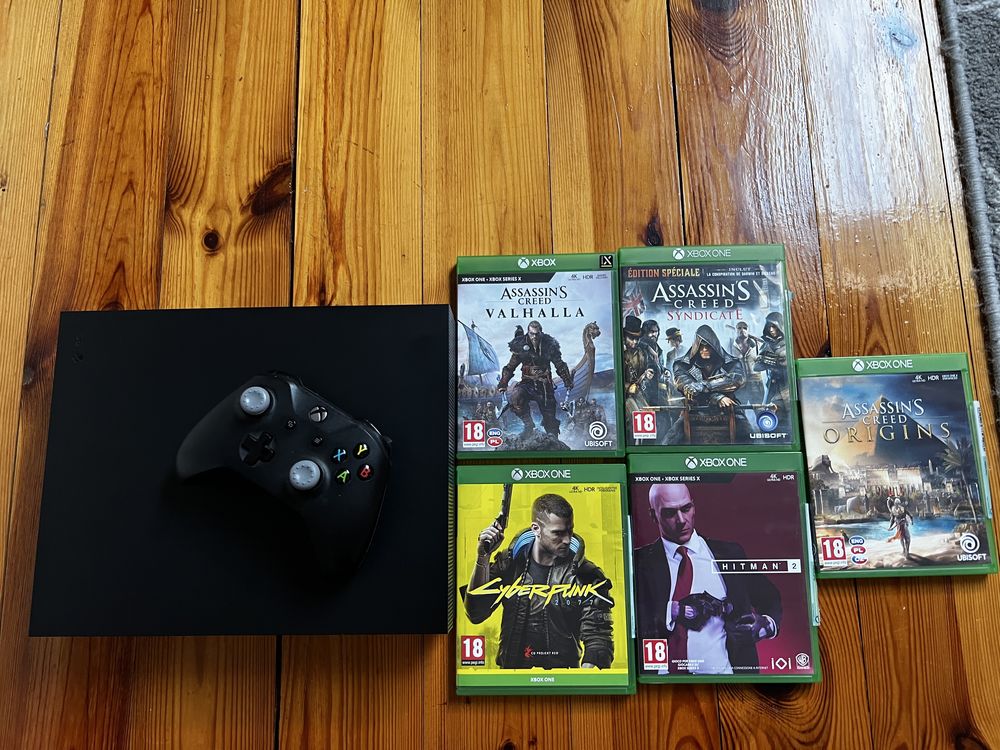 Xbox one X 1TB JAK NOWY