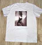 Koszulka biała tshirt Taylor Swift biało czarny tortured poets
