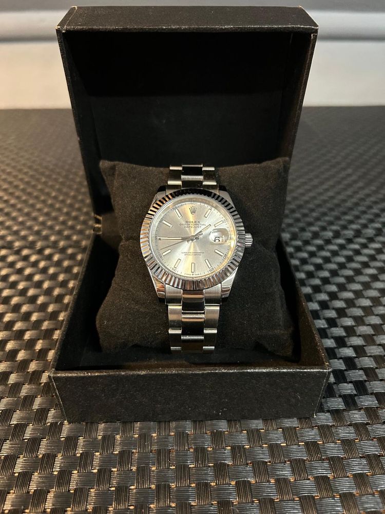Zegarek Datejust Oyster steel silver