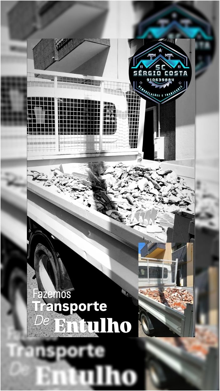 Transporte de Entulho Limpo