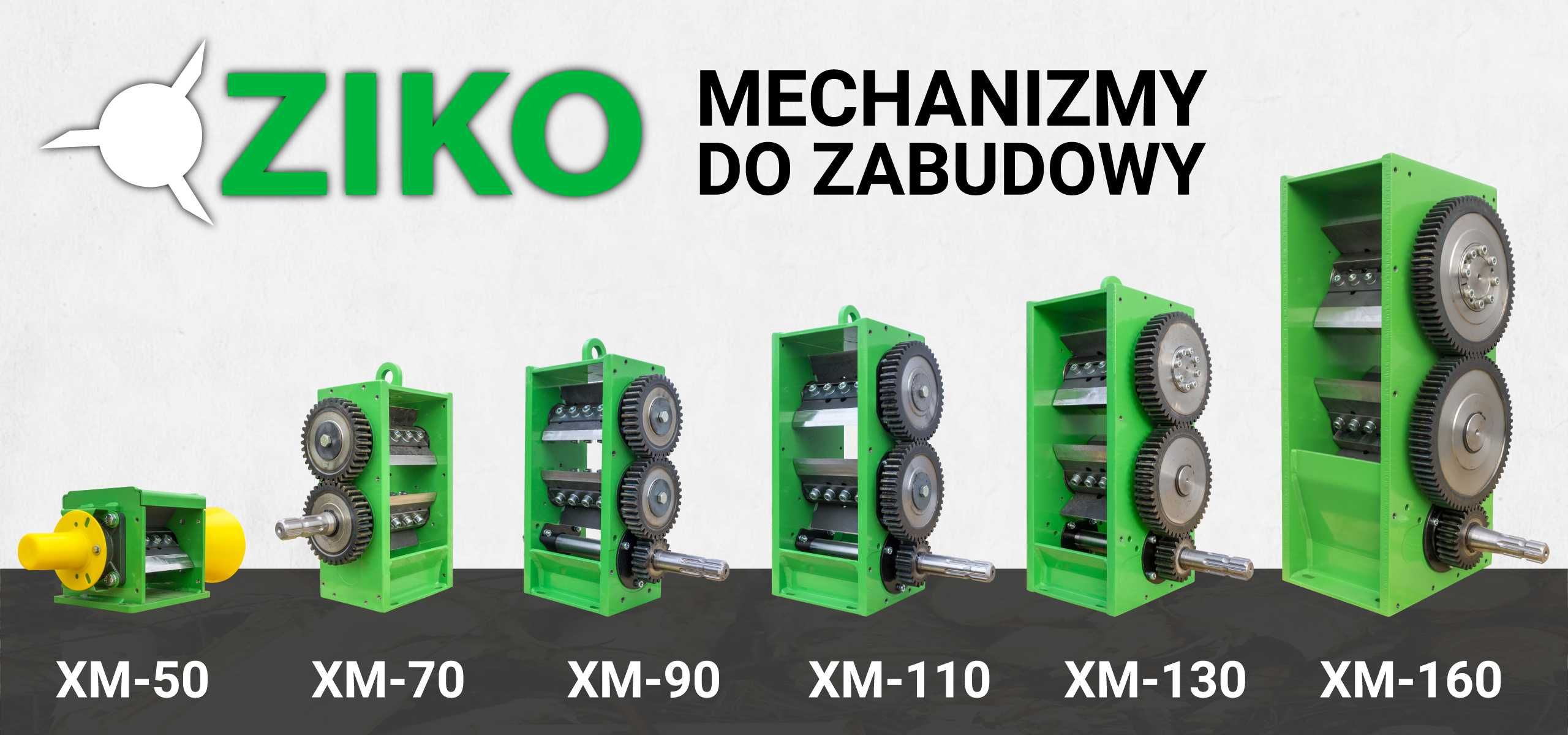 MECHANIZM rębak do gałęzi do ZABUDOWY ziko XM-90 == SUPER CENA==