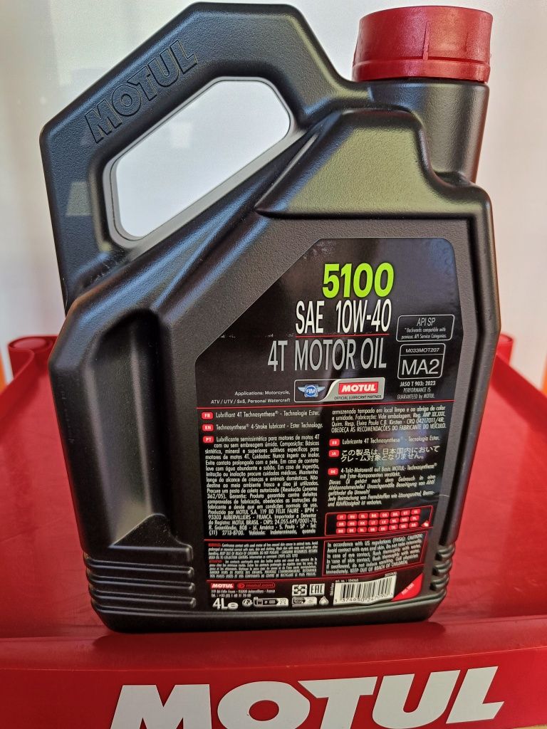 Olej MOTUL 5100 10W-40 ester MA2 4L