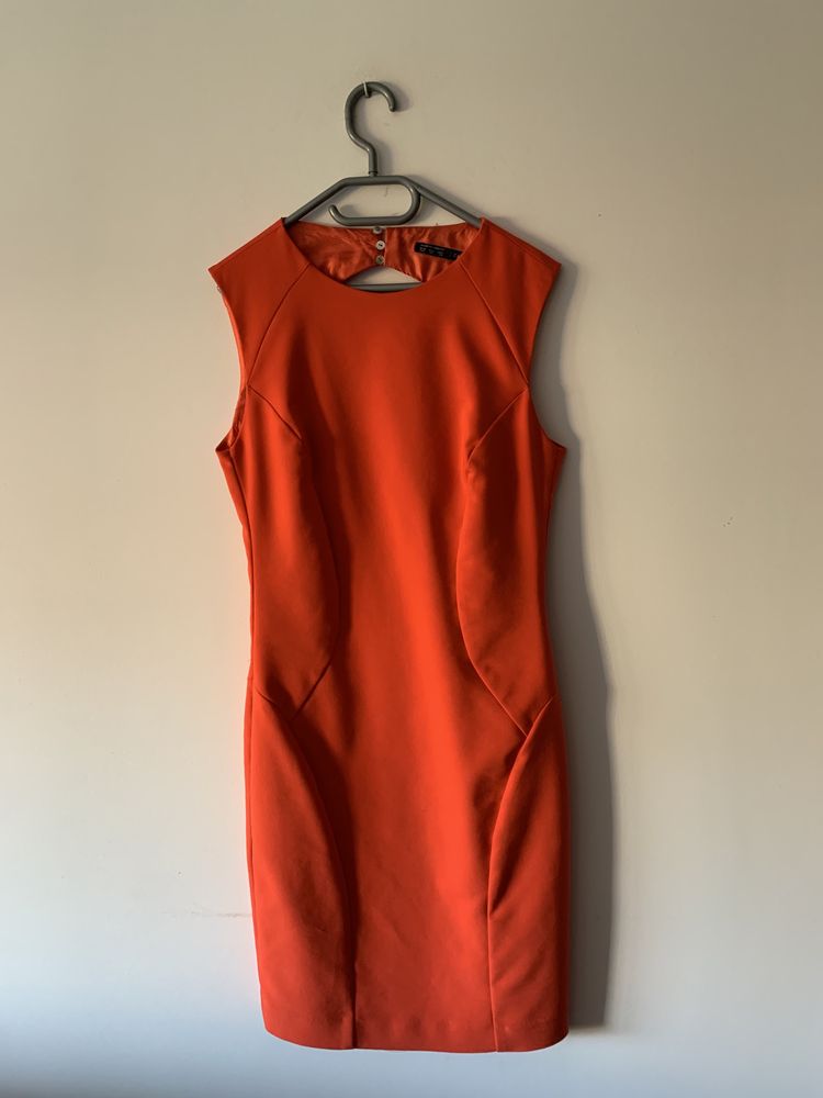 Vestido vermelho Zara