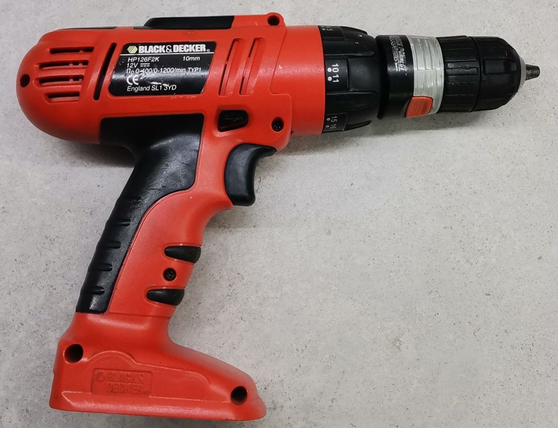 Wkrętarka Black&Decker HP126F2K 12V sprawna