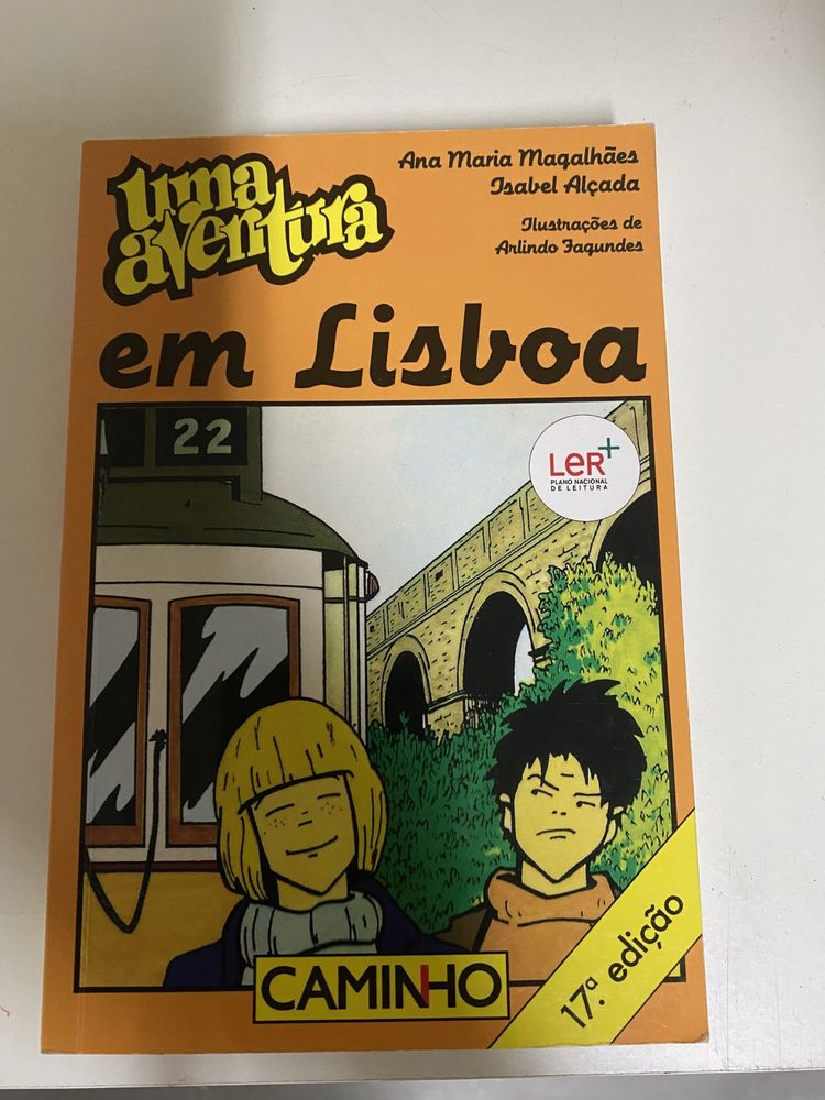 Livro “Uma aventura em Lisboa” novo