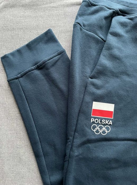 SPODNIE DRESOWE - 4F - Polska - Olimpiada - Bawełna