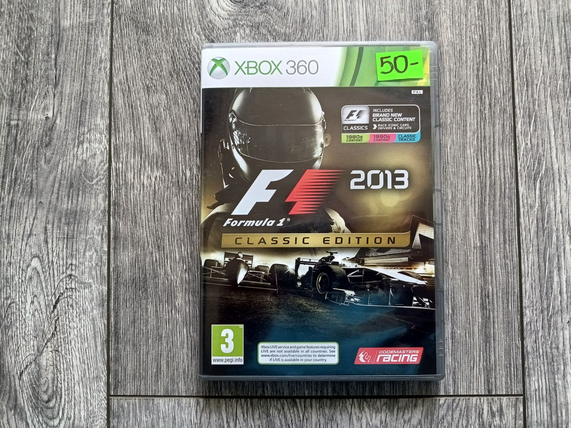 Gra Xbox 360 Formula 1 F1 2013 - PL- classics Edition
