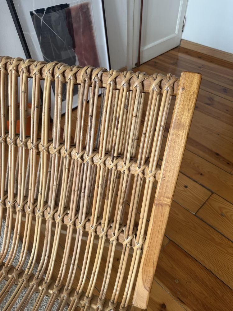 Cadeira Poltrona Rattan Area Store