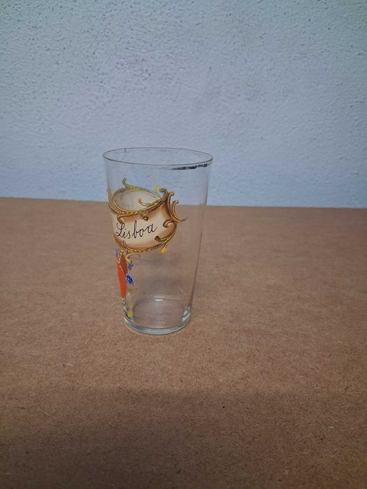 Colecção Copos - Copo Vintage "Lembrança de Lisboa"