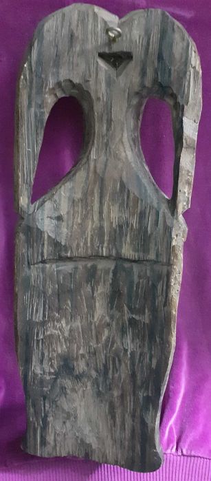 Máscara Tribal em Madeira