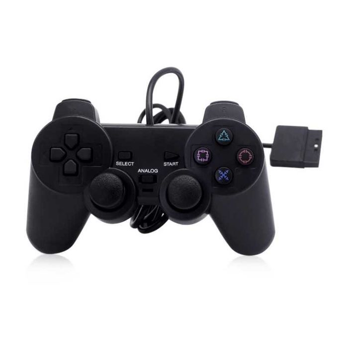 Comando Controlo remoto com fio Playstation 2 PS2 consola jogos NOVO