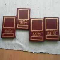 Almeida Garrett, 4 Livros Encadernados , História da Poesia e Literatu