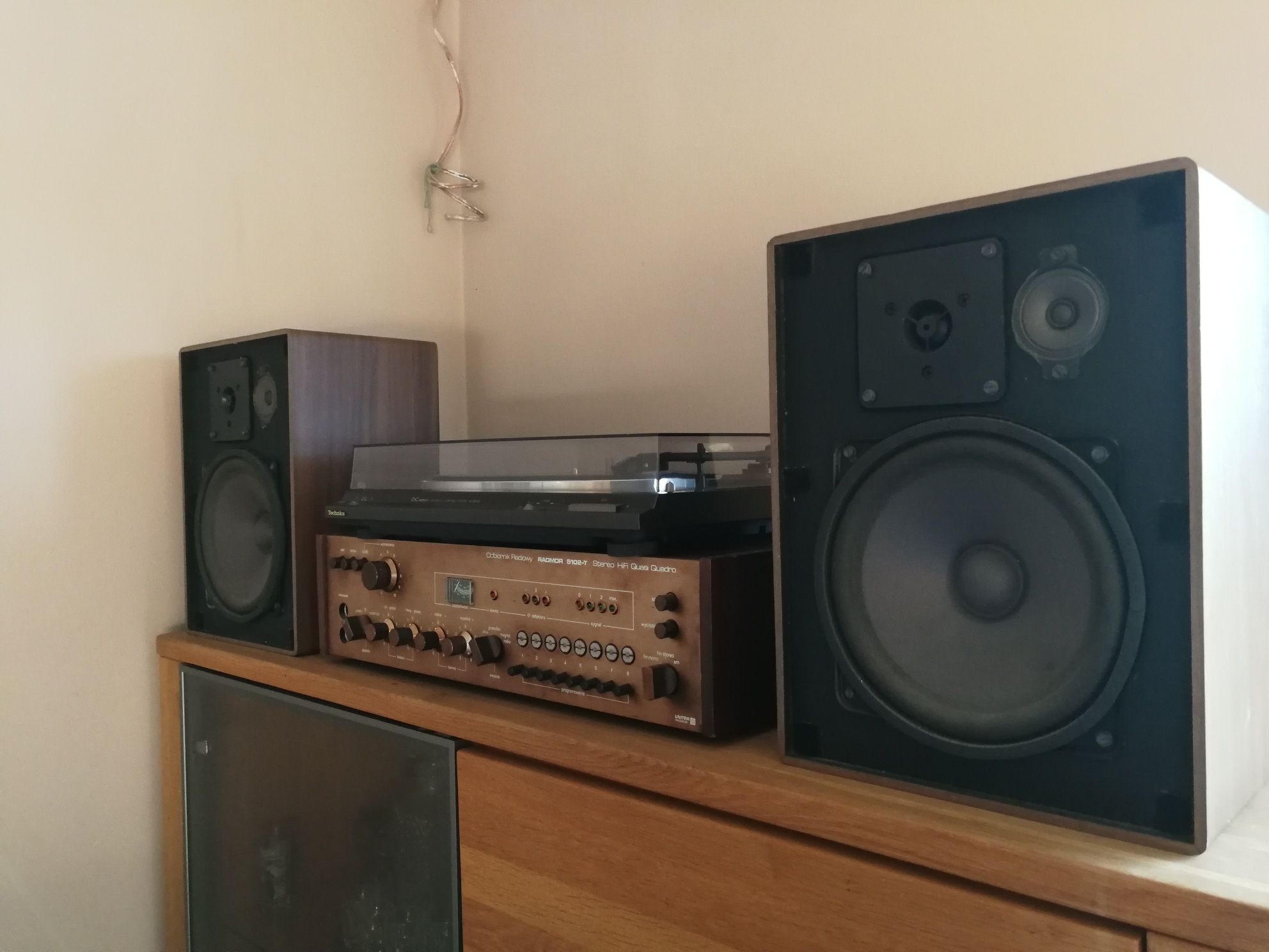 Dobrej jakości kolumny do Twojego sprzętu z PRL. Made in West Germany