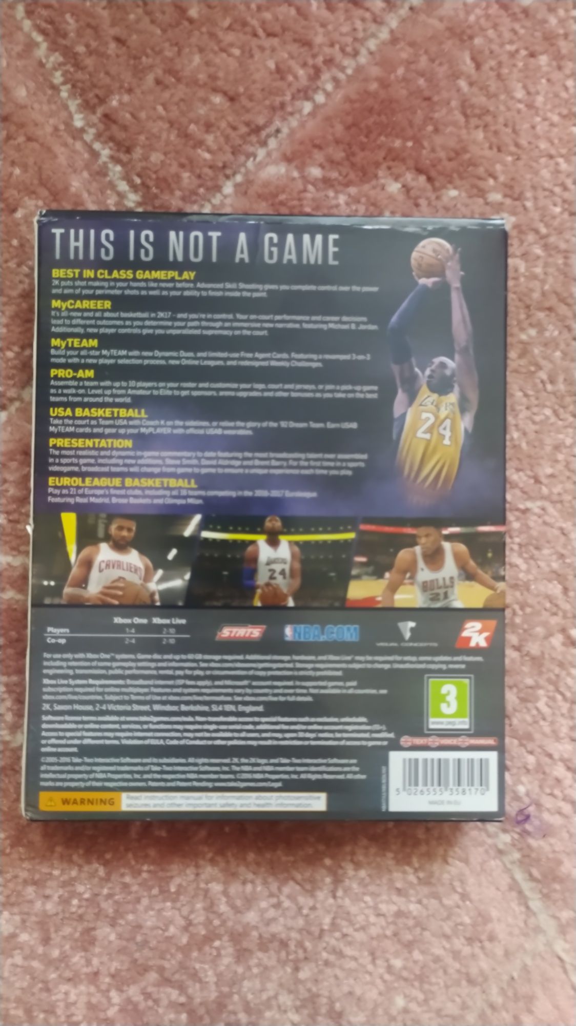 Sprzedam grę NBA 2k17 na Xbox