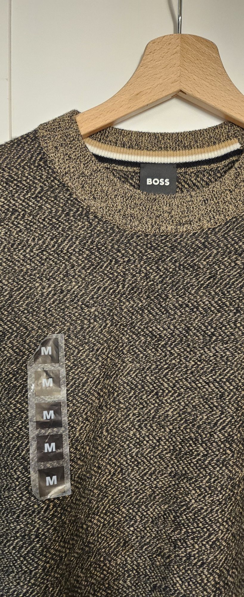 OKAZJA!!! BOSS Sweter z wełny dziewiczej roz M