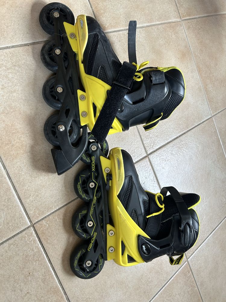 Rolki Spokey kauczukowe 22 -24 cm