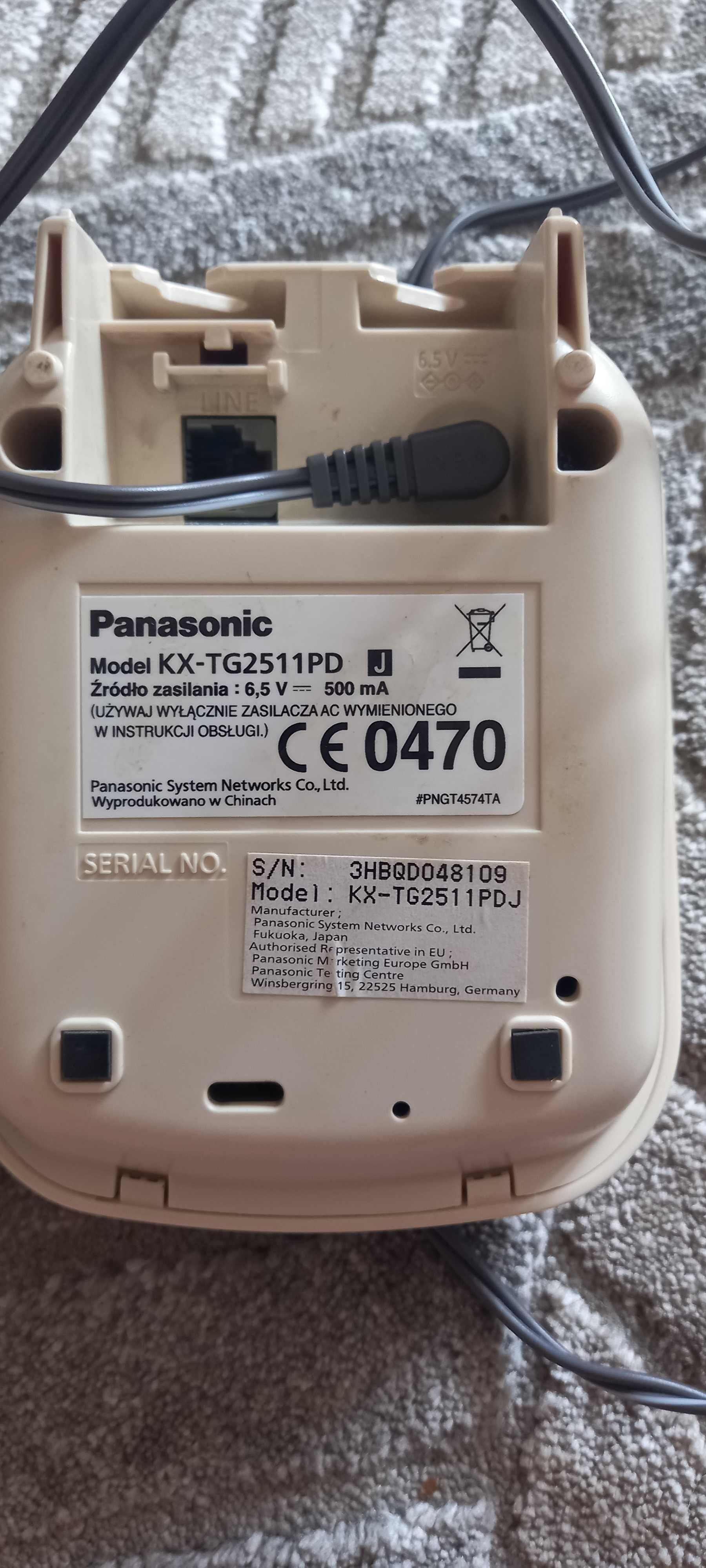 Panasonic KX-TG2511PK bezprzewodowy stacjonarny